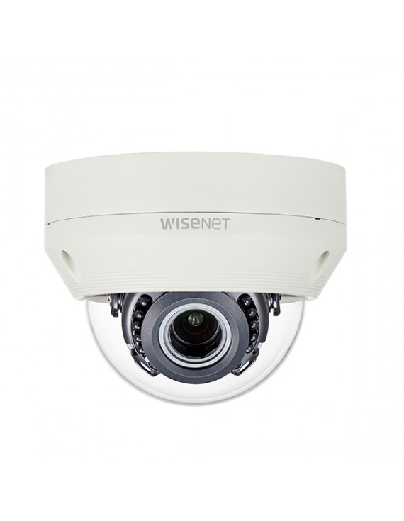 wisenet HCV-6070R 1080p Analog HD Vandal-Resistant IR Dome Camera