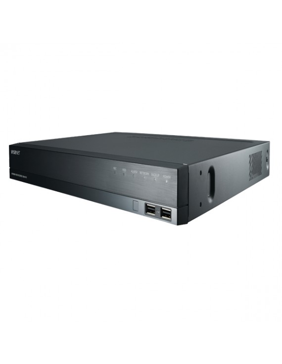 wisenet XRN-810S 8CH 8M H.265 NVR with PoE Switch