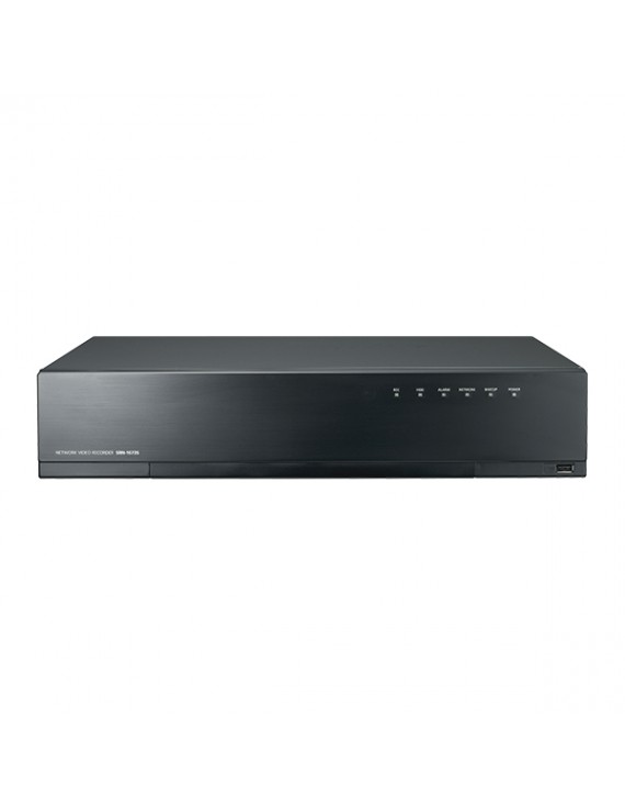 wisenet SRN-1673S 16CH 8M H.264 NVR with PoE Switch