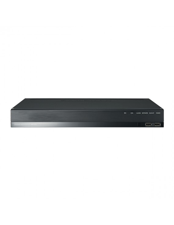 wisenet SRN-873S 8CH 8M H.264 NVR with PoE Switch